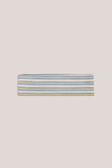Modal Ribbed Headband in Blue & Yellow Stripe