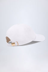 Logo Baseball Cap in White