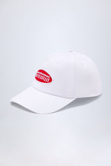 Logo Baseball Cap in White