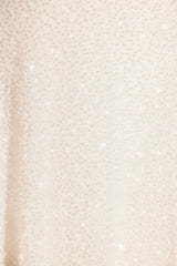 Embellished Multi Wear A-Line Mini Dress in White