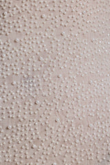 Embellished Backless Maxi Dress in White