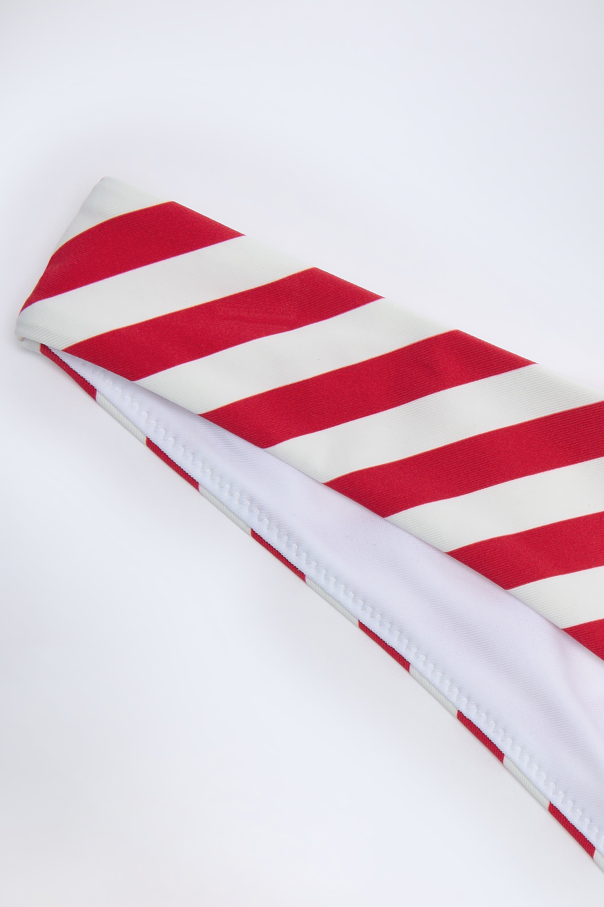 Cheeky Bikini Bottoms in Cherry Red Stripe