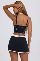 Soft Active Mini Skort in Black