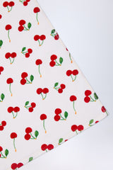 Logo Beach Towel in Cherry Print